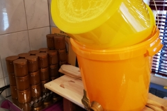 letzten Reste abfüllen